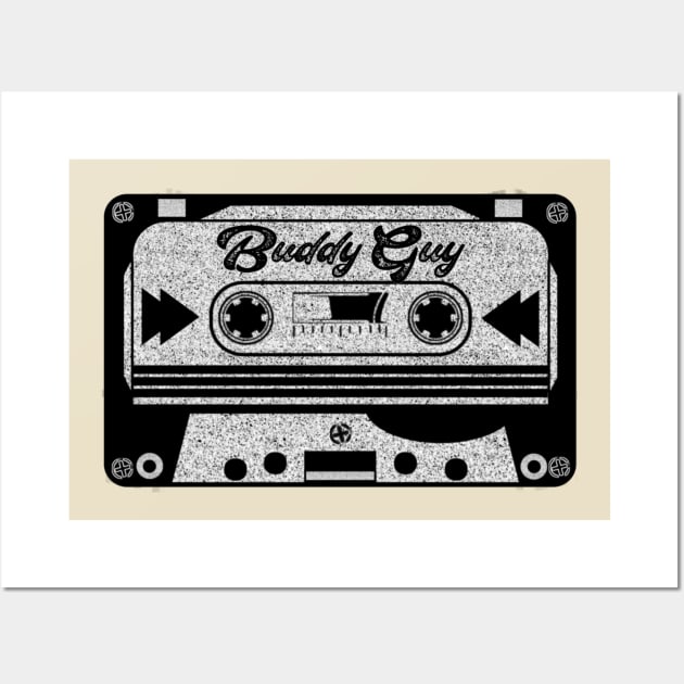 buddy guy cassette Wall Art by LDR PROJECT
